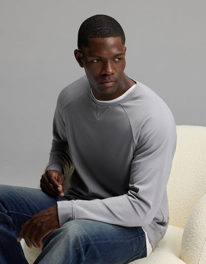 Cozy Earth Brushed Bamboo Pullover Crew