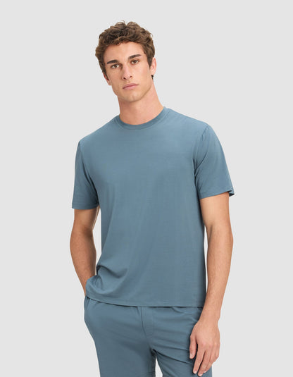 Cozy Earth First Layer Pajama Short Sleeve Tee & Short Set