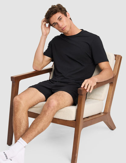 Cozy Earth First Layer Pajama Short Sleeve Tee & Short Set