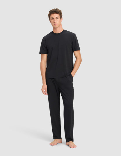 Cozy Earth First Layer Pajama Short Sleeve Tee & Pant Set
