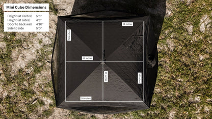 NSS Mini Cube Sauna Tent (2-person; tent only) - Mann