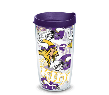Minnesota Vikings - Tervis All Over Wrap Plastic Tumbler