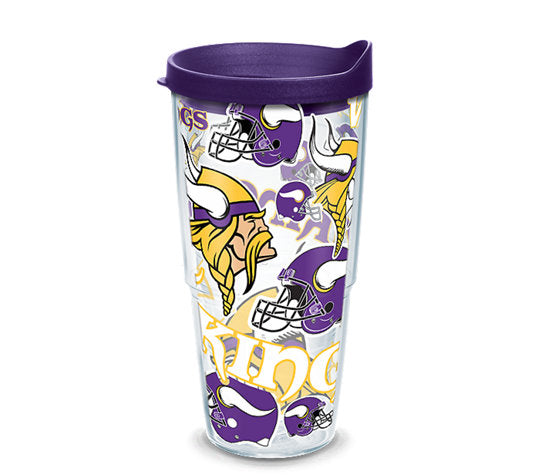 Minnesota Vikings - Tervis All Over Wrap Plastic Tumbler