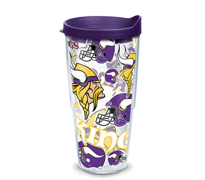 Minnesota Vikings - Tervis All Over Wrap Plastic Tumbler