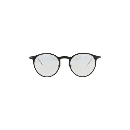 Montblanc Photochromic Round-Frame Injection Sunglasses 'Black/Silver'