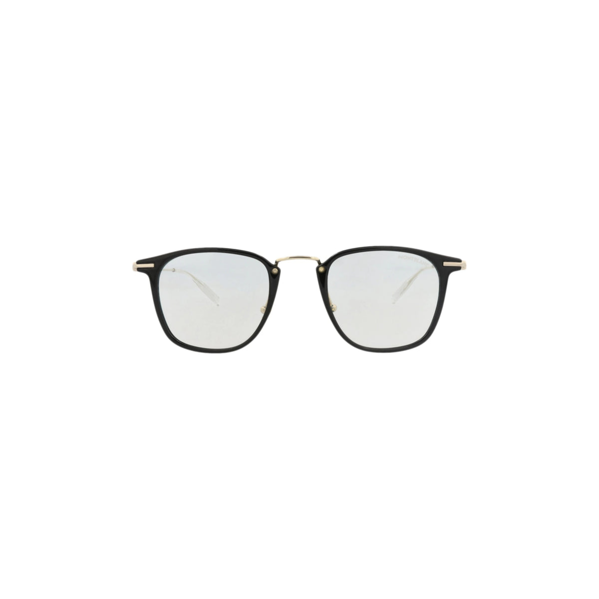 Montblanc Photochromic Square-Frame Injection Sunglasses 'Black/Gold'
