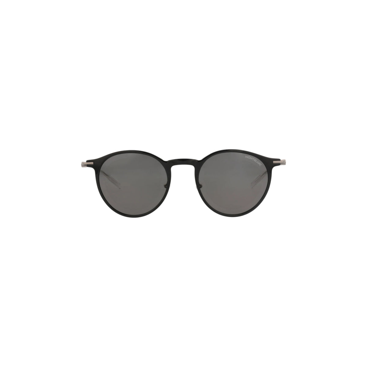 Montblanc Round-Frame Injection Sunglasses 'Black/Grey'