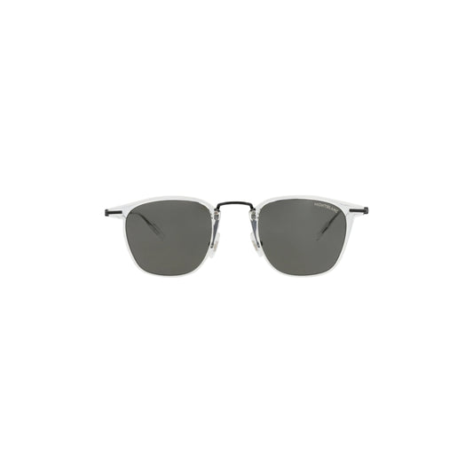 Montblanc Square-Frame Injection Sunglasses 'Black/Grey'