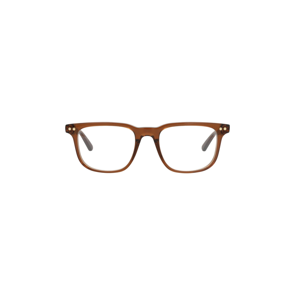 Montblanc Square-Frame Recycled Acetate Optical Frames 'Brown'