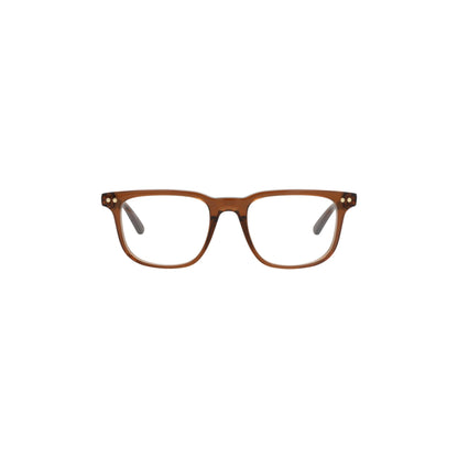 Montblanc Square-Frame Recycled Acetate Optical Frames 'Brown'