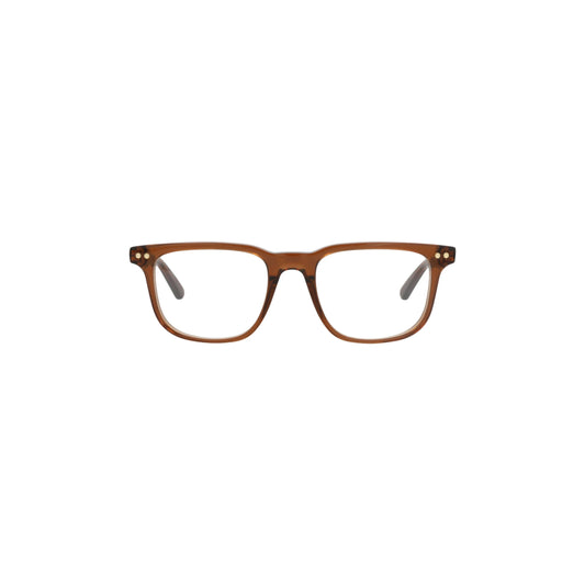 Montblanc Square-Frame Recycled Acetate Optical Frames 'Brown'