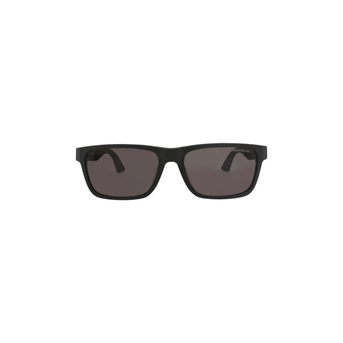 Montblanc Square-Frame Recycled Acetate Sunglasses 'Black/Grey'