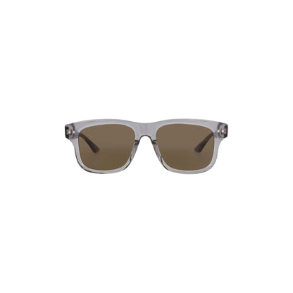Montblanc Square-Frame Recycled Acetate Sunglasses 'Brown/Grey'