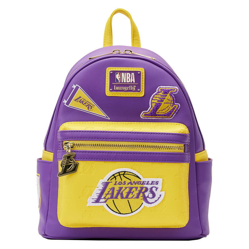 Los Angeles Lakers - NBA Patch Icons Mini Backpack - Mann