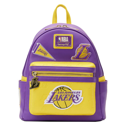 Los Angeles Lakers - NBA Patch Icons Mini Backpack - Mann