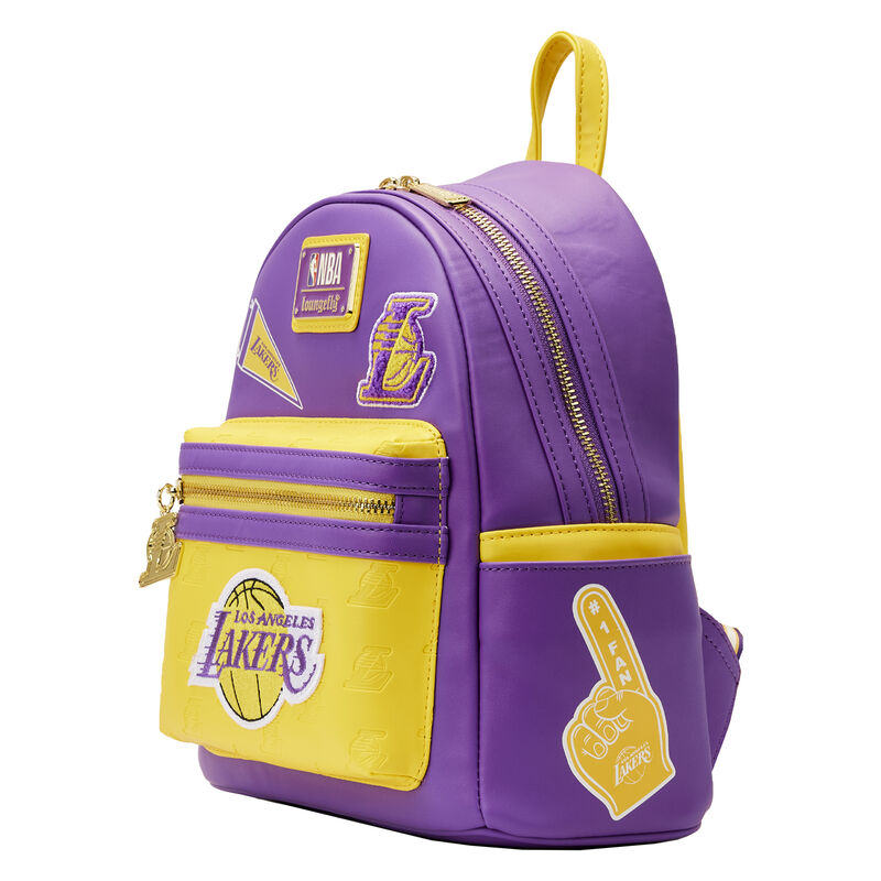 Los Angeles Lakers - NBA Patch Icons Mini Backpack - Mann