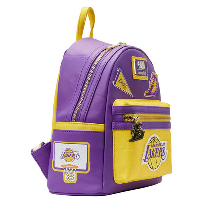 Los Angeles Lakers - NBA Patch Icons Mini Backpack - Mann
