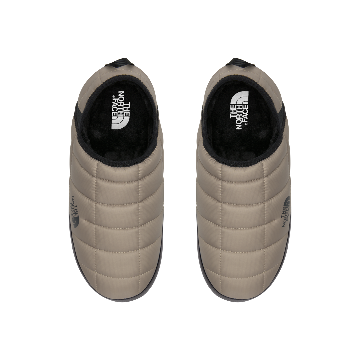 Size 12/13M The North Face ThermoBall Traction Mule V 'Mushroom Grey/TNF Black'