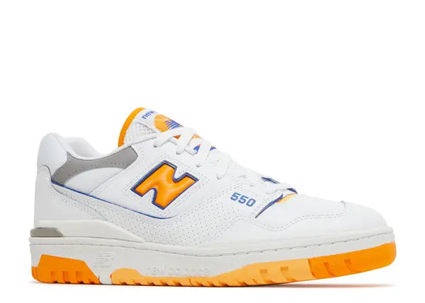 Size 12M New Balance 550 'Lakers Pack - Vibrant Orange'