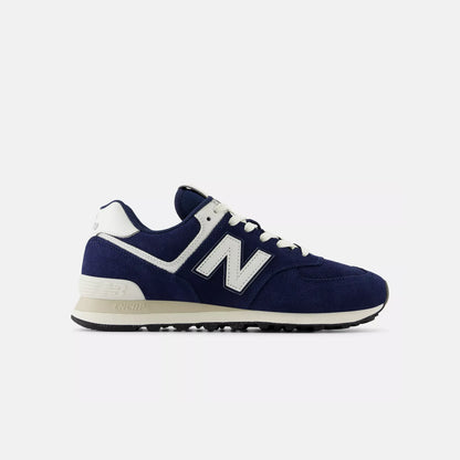 Size 9M New Balance 574 Core 'Navy/Sea Salt'
