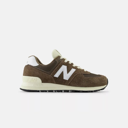 Size 9M New Balance 574 'Dark Mushroom'
