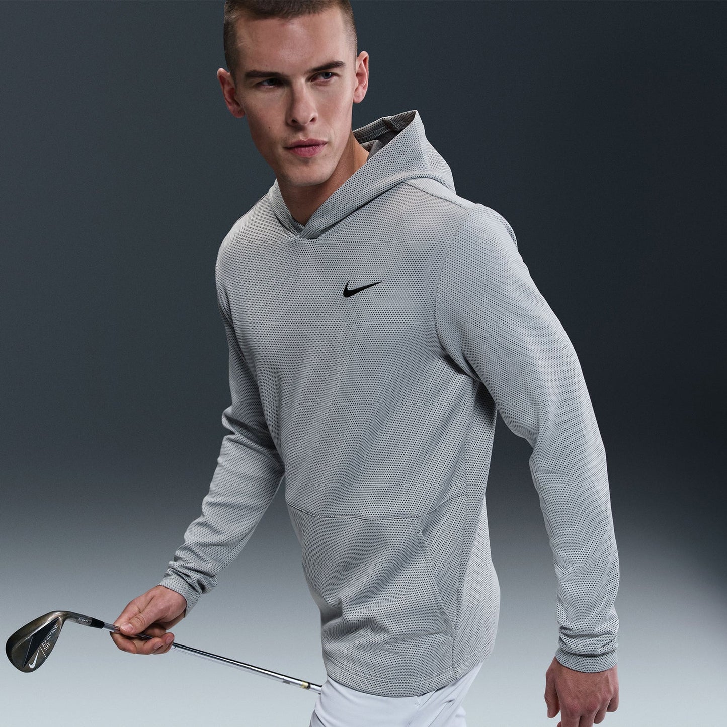 Nike Dri-FIT Victory Therma Flex Golf Hoodie 'Grey'