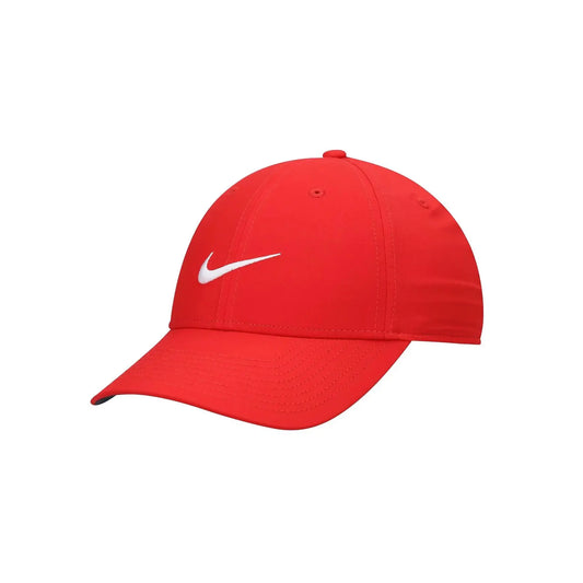 Nike Golf Red Legacy91 Tech Logo Performance Adjustable Hat
