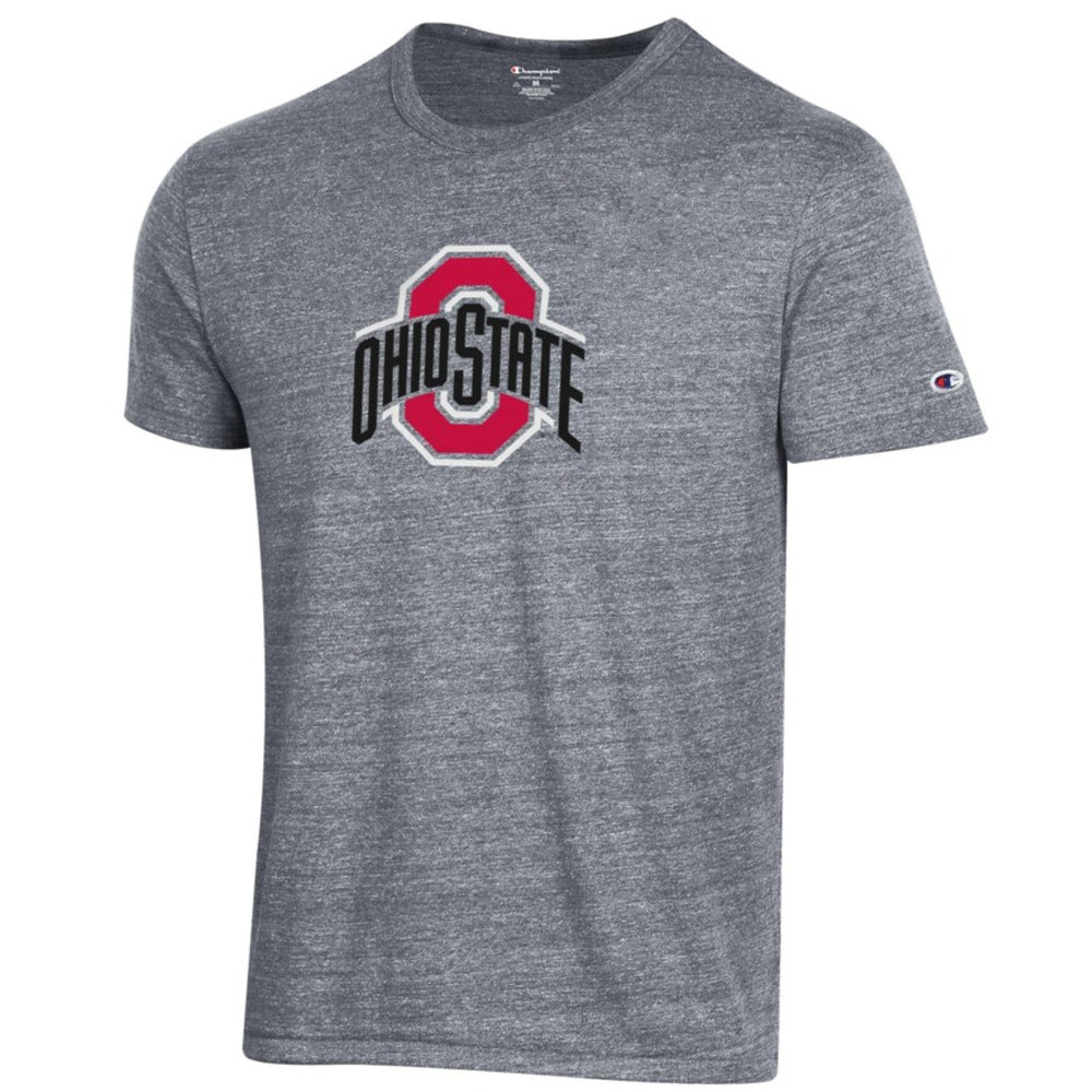 Ohio States Buckeyes - Athletic Block Logo Dark Gray T-Shirt - Mann