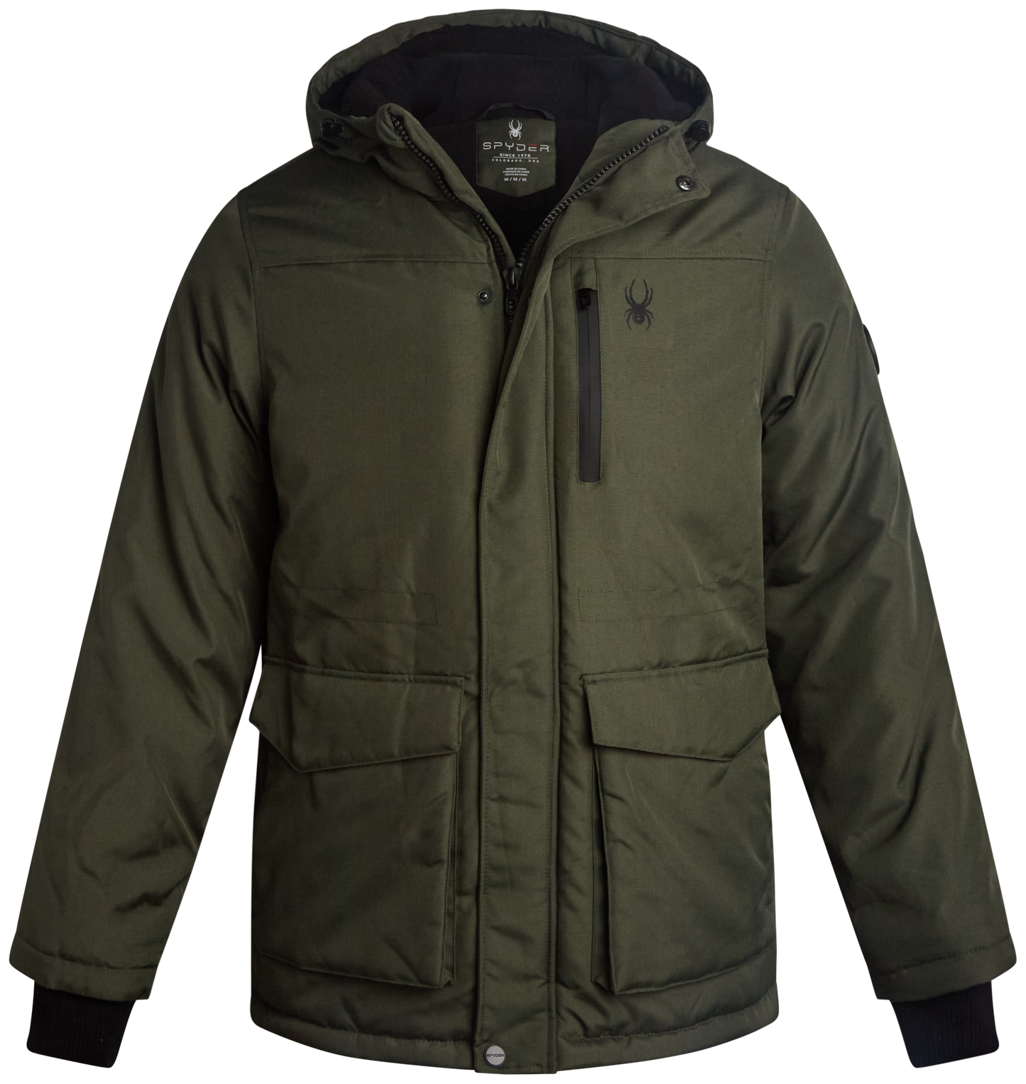 Spyder Parka Jacket - Olive