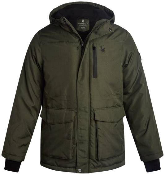 Spyder Parka Jacket - Olive