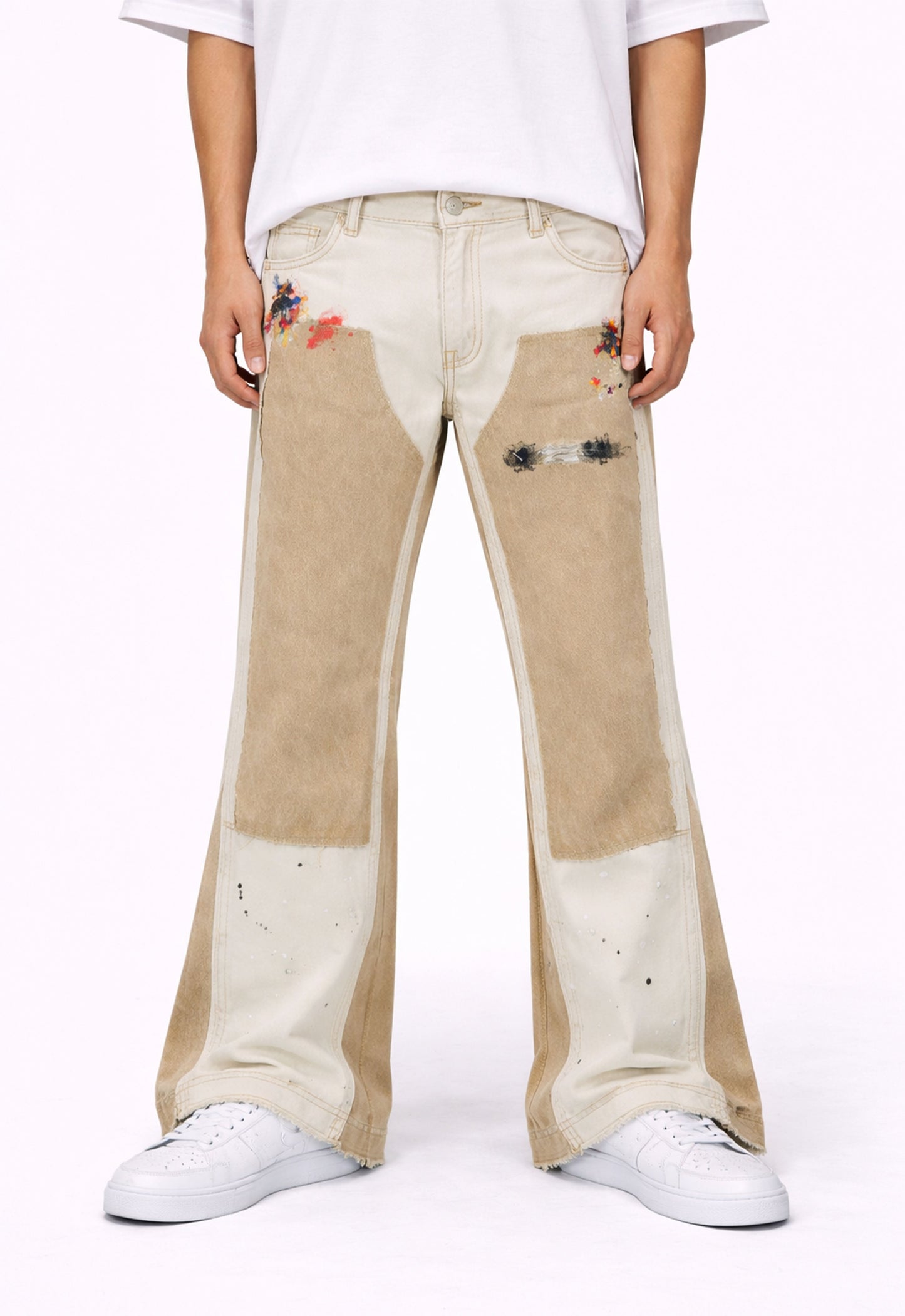 UNDEVELOPED Sand Split Painters Denim