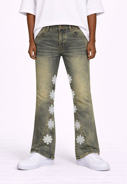 UNDEVELOPED Vintage Asterisk Flare Denim