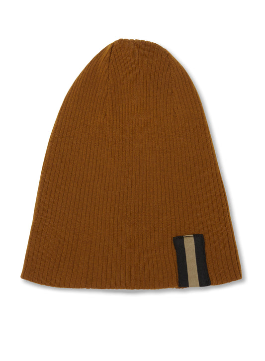 Woman in Ivory Superfine Merino Wool Beanie