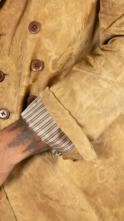 OTD Peak Lapel Double Breasted 8 Button Soft Jacket - Mann