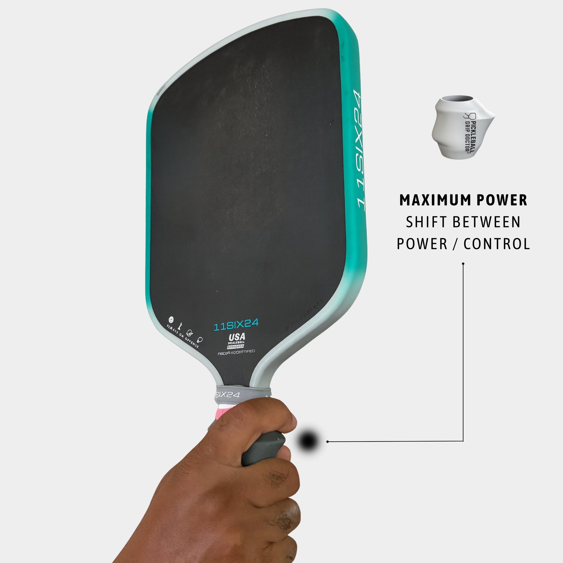 Pickleball Grip Doctor Training Aid - 2 Pack - Mann