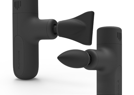 PlayMakar MVPmini DynamicDuo with Edge and Bullet Massage Heads