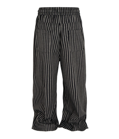 UNDEVELOPED Noir Striped Lounge Pants (Unisex)