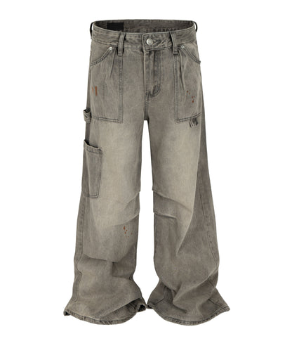 UNDEVELOPED Wideboy Wolf Cargo Denim