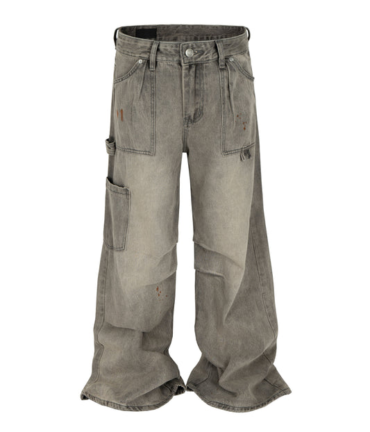 UNDEVELOPED Wideboy Wolf Cargo Denim