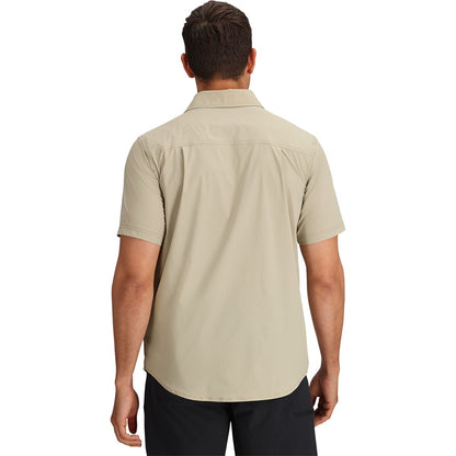 Outdoor Research Way Station Short Sleeve Button Up UPF 30 Shirt