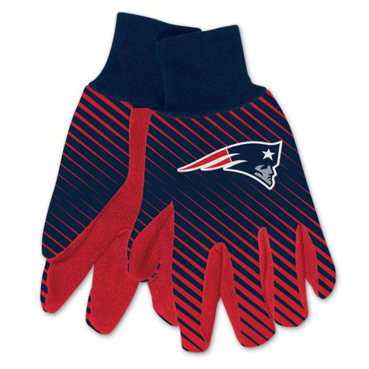 New England Patriots Adult Two-Tone Gloves