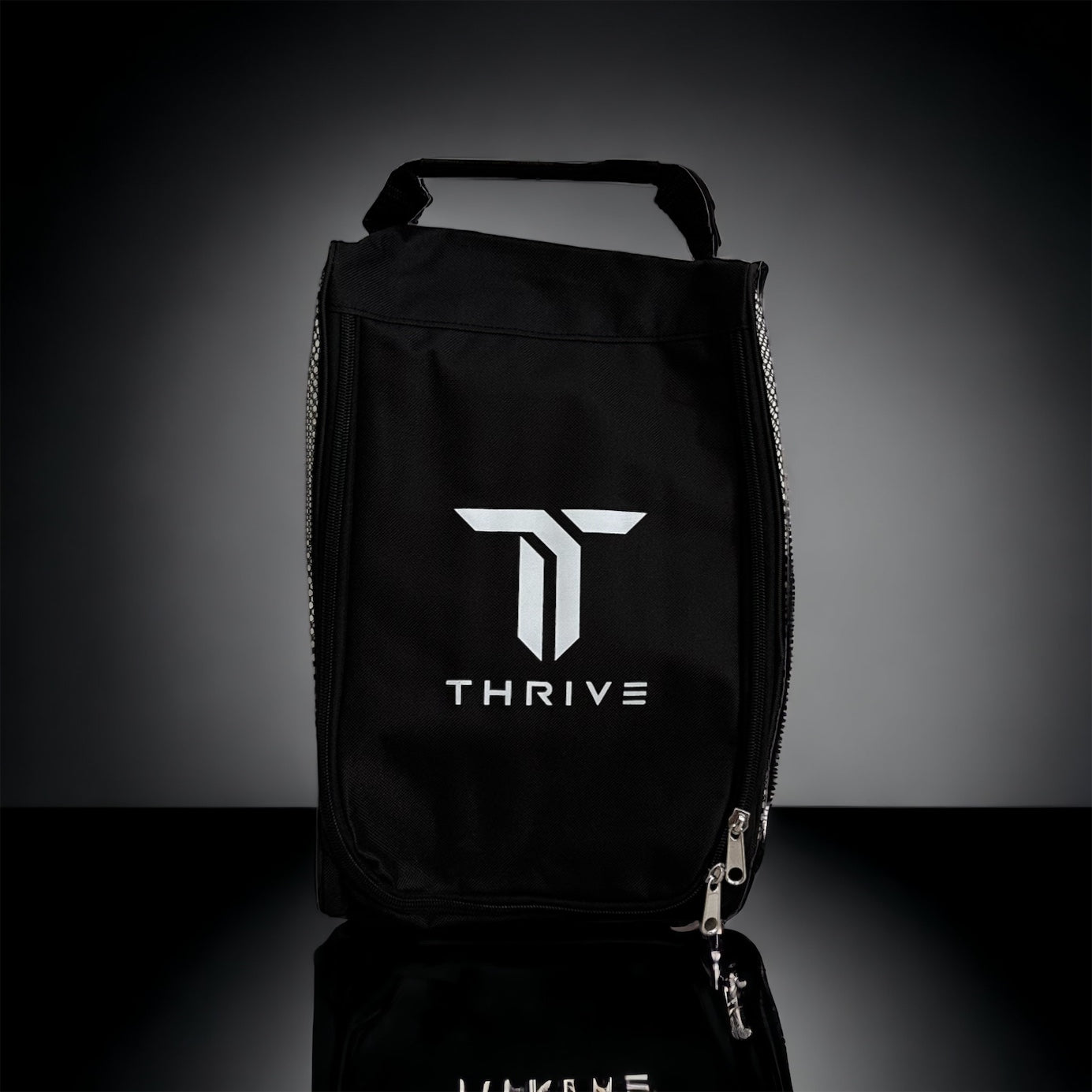 Thrive Pickleball Elite Pro Tour Bag w/ Shoe Bag- BLACK - Mann