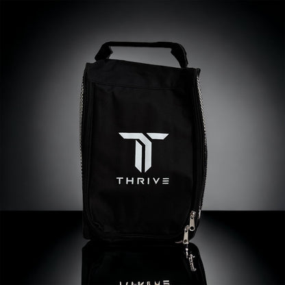 Thrive Pickleball Elite Pro Tour Bag w/ Shoe Bag- BLACK - Mann
