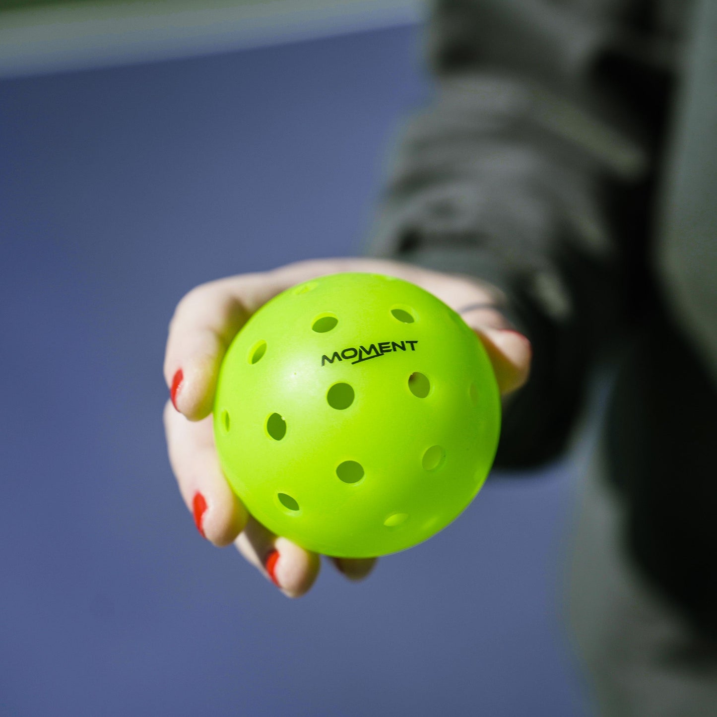 Moment Pickleball SF1 -Comp Performance Pickleballs for True Gameplay - 12 Balls - Mann