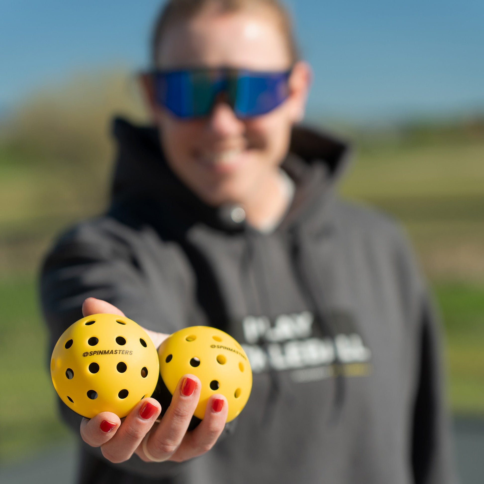 Moment Pickleball Spinmasters 2-Color Indoor/Outdoor Balls for Training - Mann