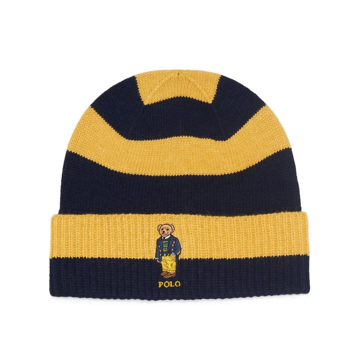 Polo Ralph Lauren Rugby Stripe Bear Beanie