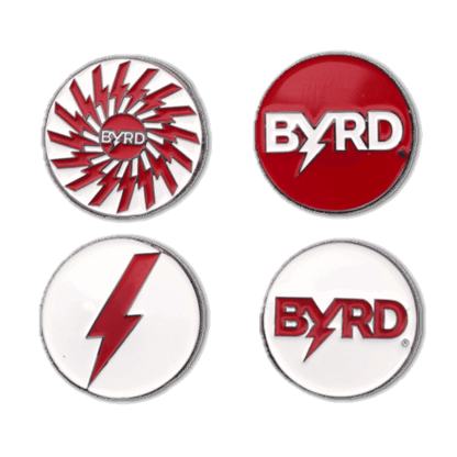 Byrd Ball Markers ⛧ Byrd Logos