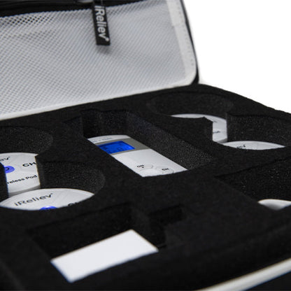 iReliev Hard Protective Carry Case for Wireless TENS EMS