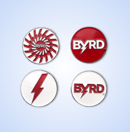Byrd Ball Markers ⛧ Byrd Logos