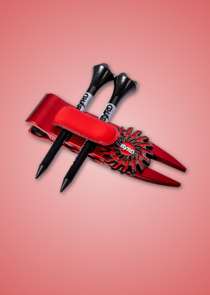 Byrd Golf Caddie Clyp ⛧ Red